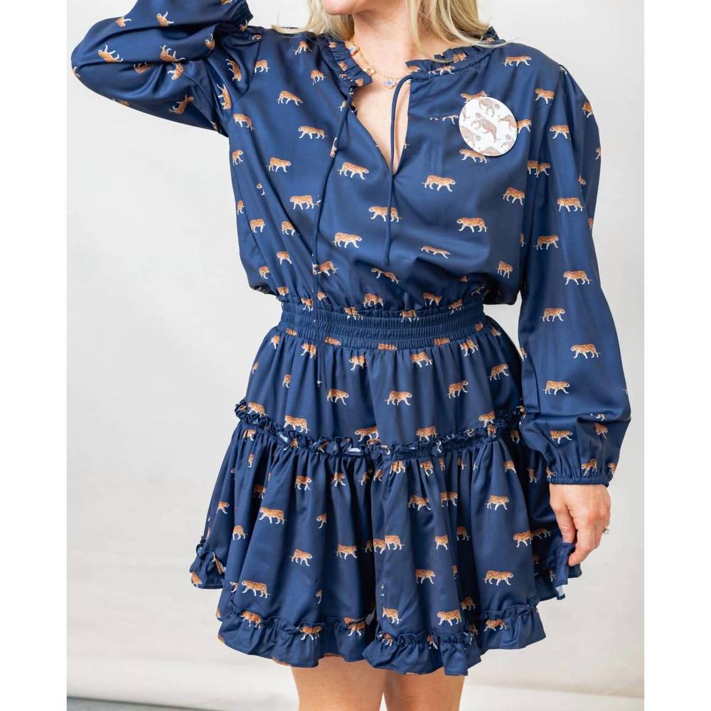 NEW SINCERELY YOURS prowl dress in navy